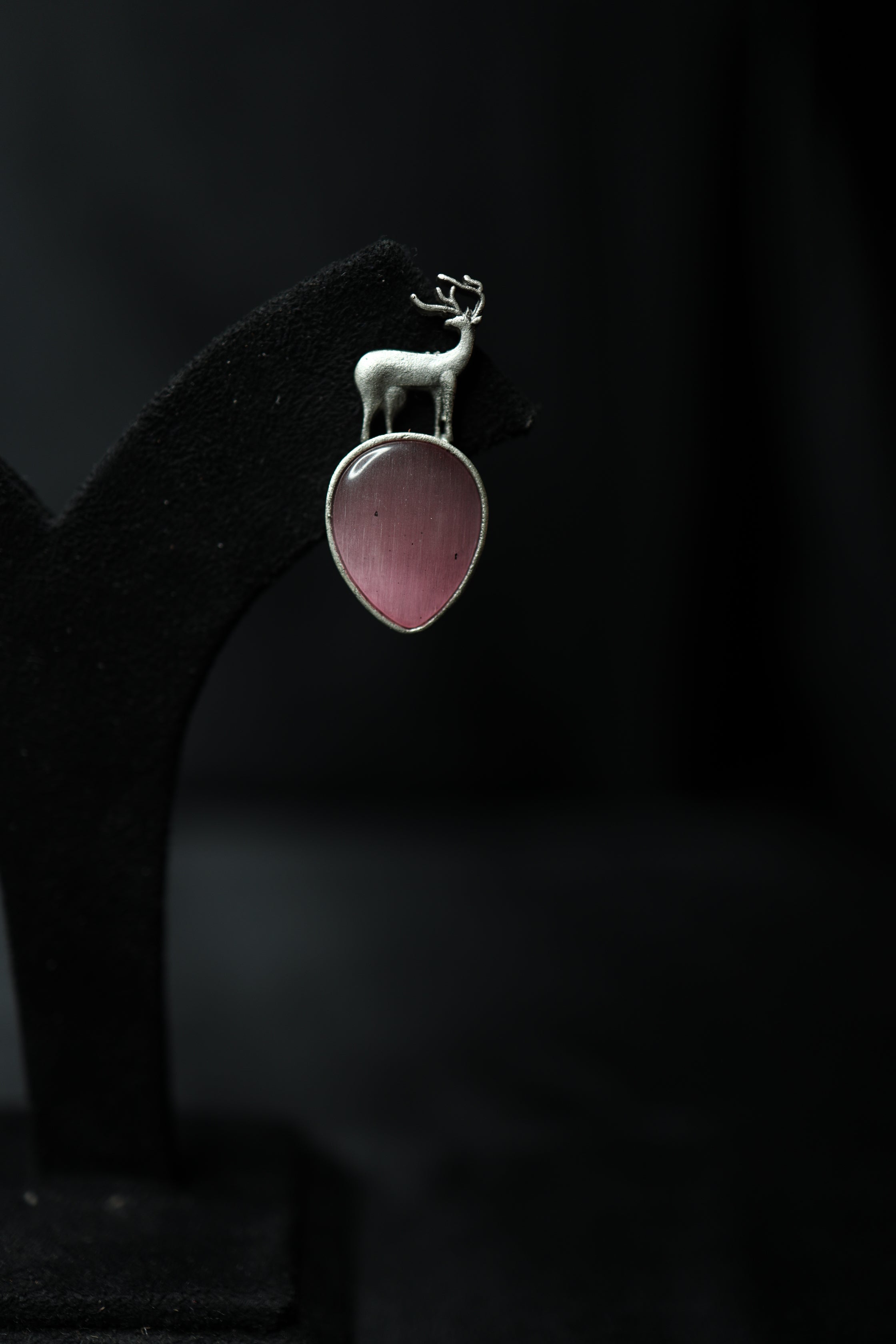 Deer Motif Handcrafted Earrings