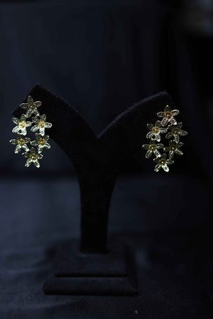 Brass Meenakari Jhumki
