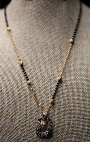 Mangalsutra Meenakari Design