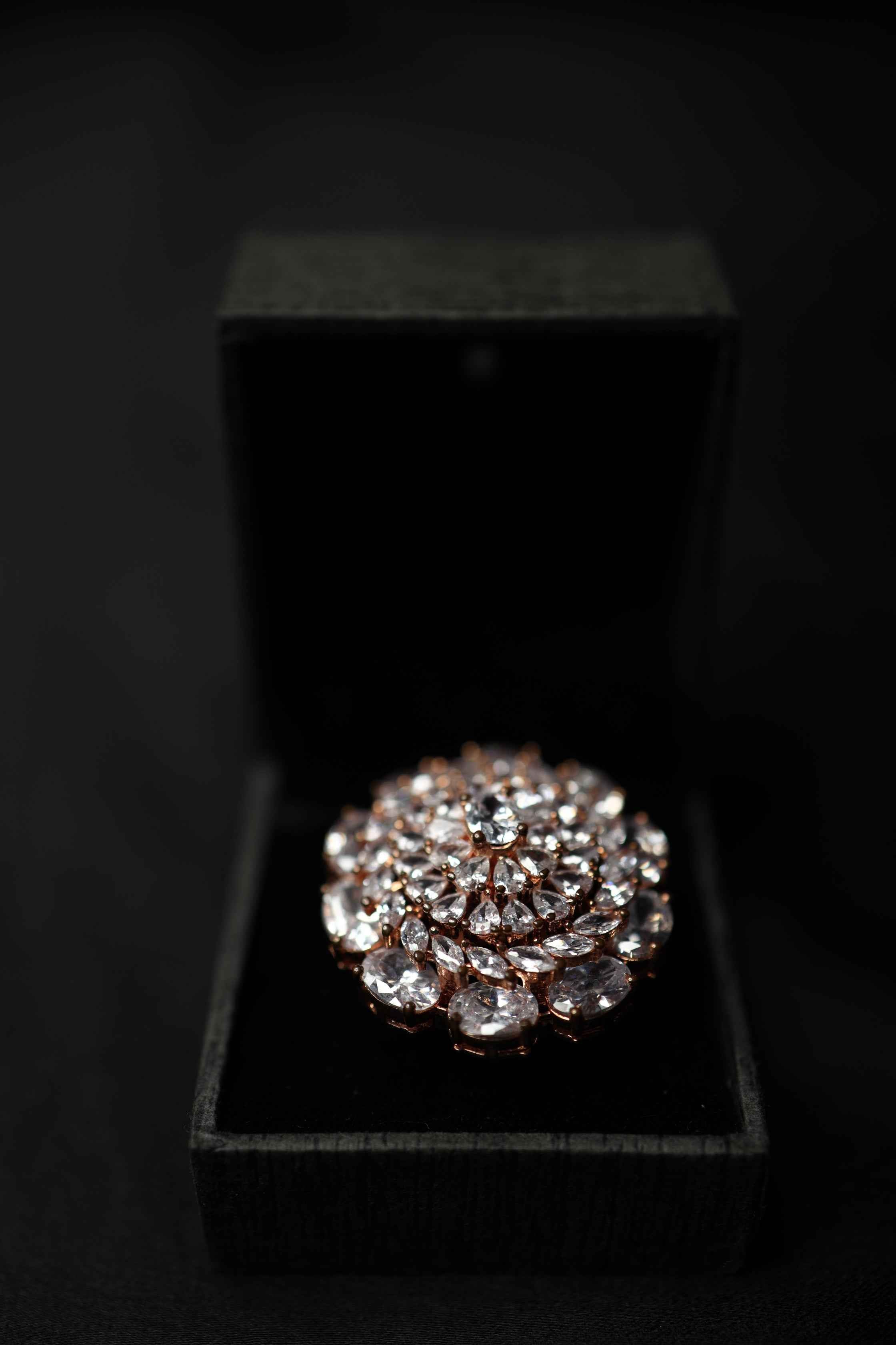 Golden Cocktail Ring