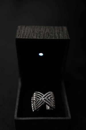 High Finish ZIG ZAG Ring