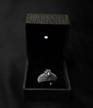 Italian Revolving Diamond Ring