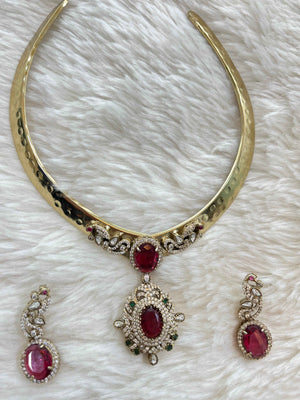 Ruby Majesty Hasli Set