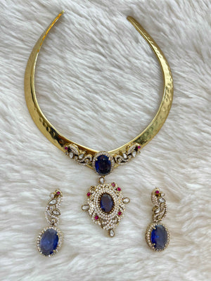 Blue Royal Opulence Hasli Set