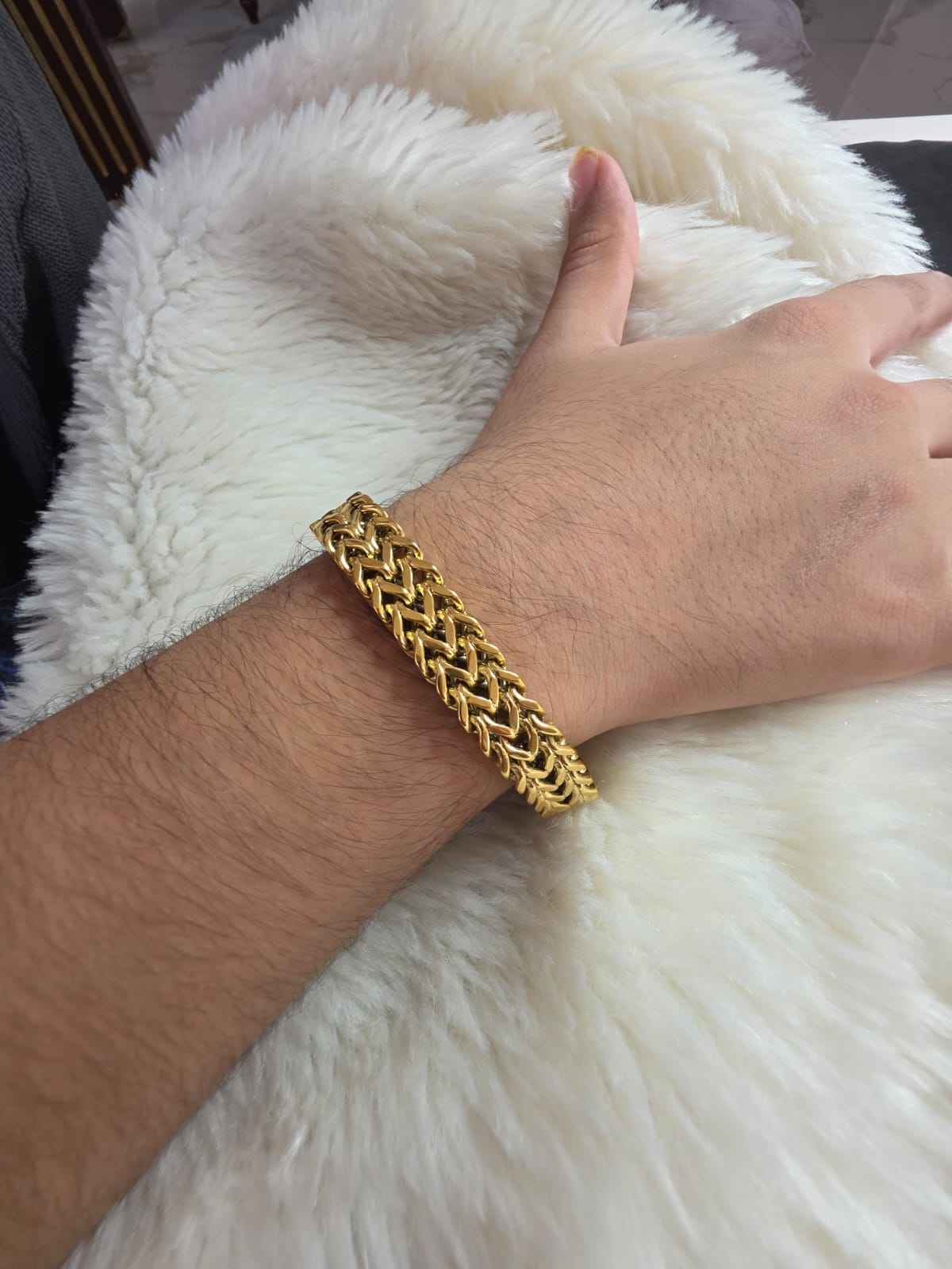 Wheat Chain 5 MM Men's Bracelet