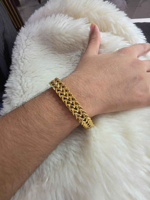 Wheat Chain 5 MM Men's Bracelet