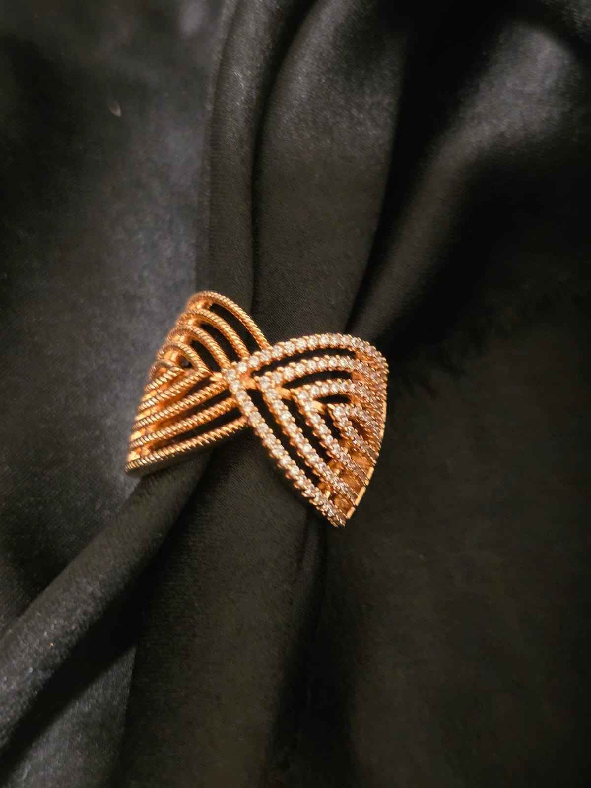 High Finish ZIG ZAG Ring