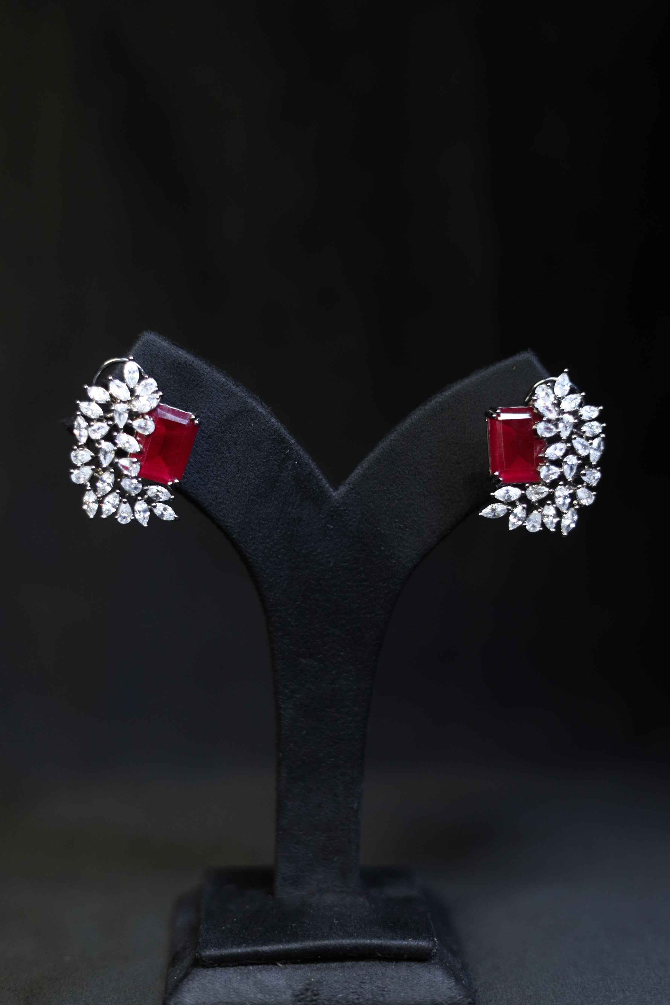 AAA Quality Double Push CZ Studs