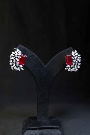 AAA Quality Double Push CZ Studs