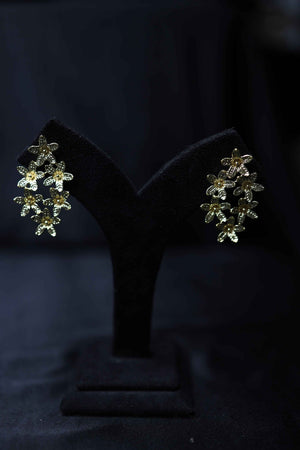 Brass Meenakari Jhumki