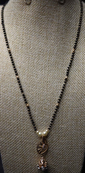 Gold Plated Mangalsutra with CZ Pendant