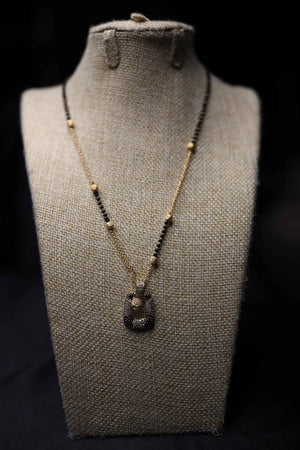 Mangalsutra Meenakari Design