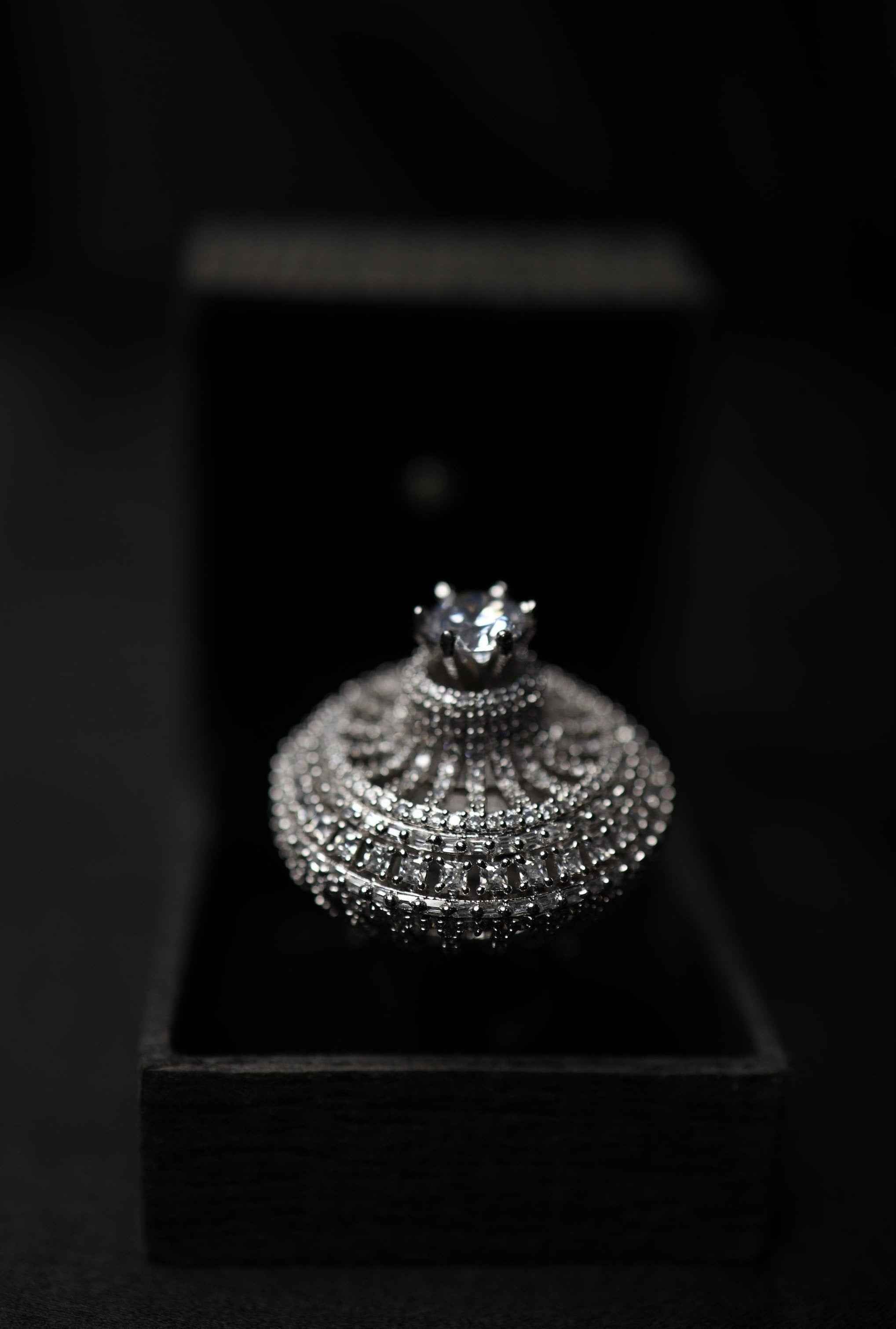 CZ Diamond Cut Ring