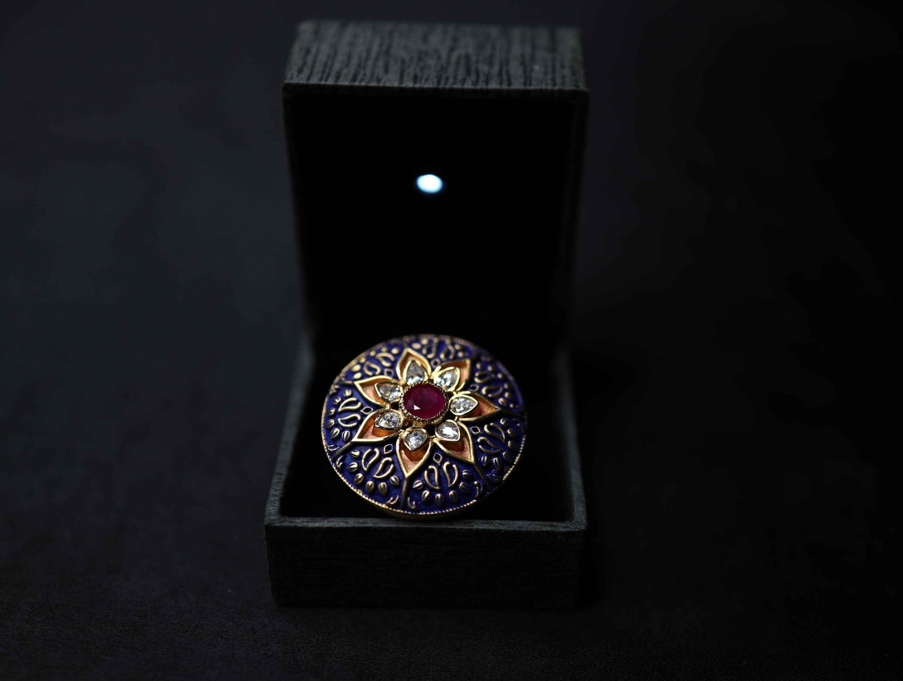 Meenakari Ring
