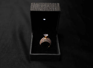 Italian Revolving Diamond Ring