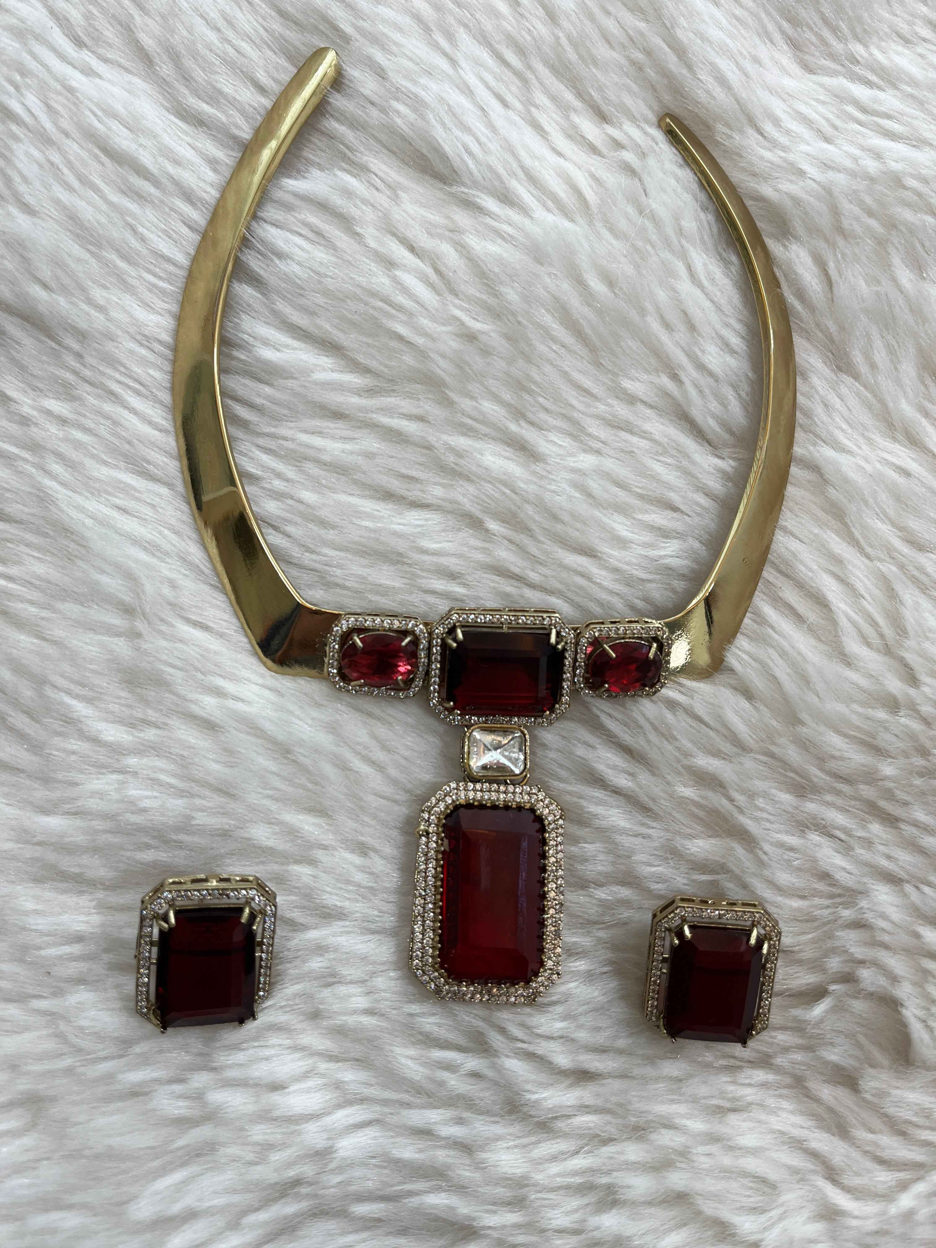 Regal Ruby Hasli Set