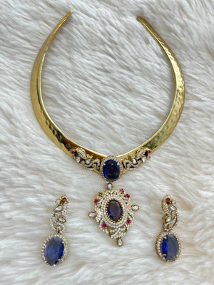 Blue Royal Opulence Hasli Set