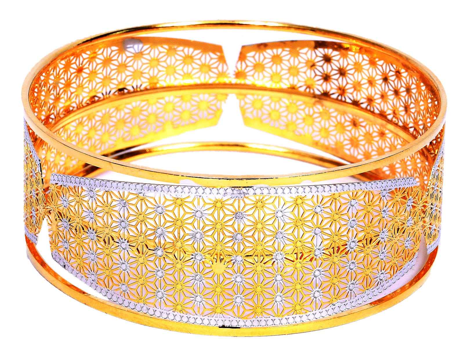 Cnc kada with gold plating