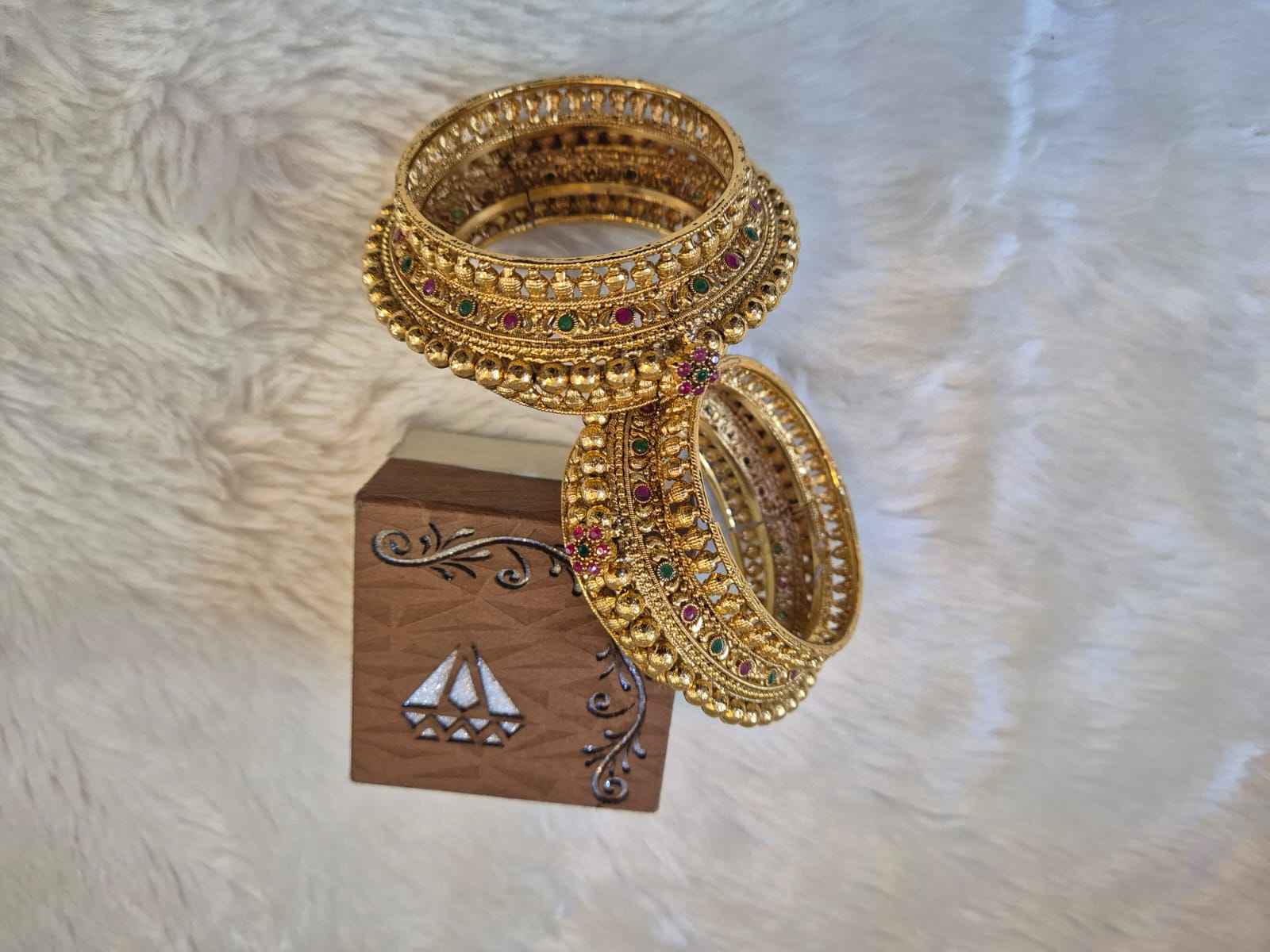 Opnable rajwadi kadas (Pair of 2)