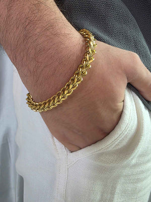 Wheat Chain 5 MM Men's Bracelet
